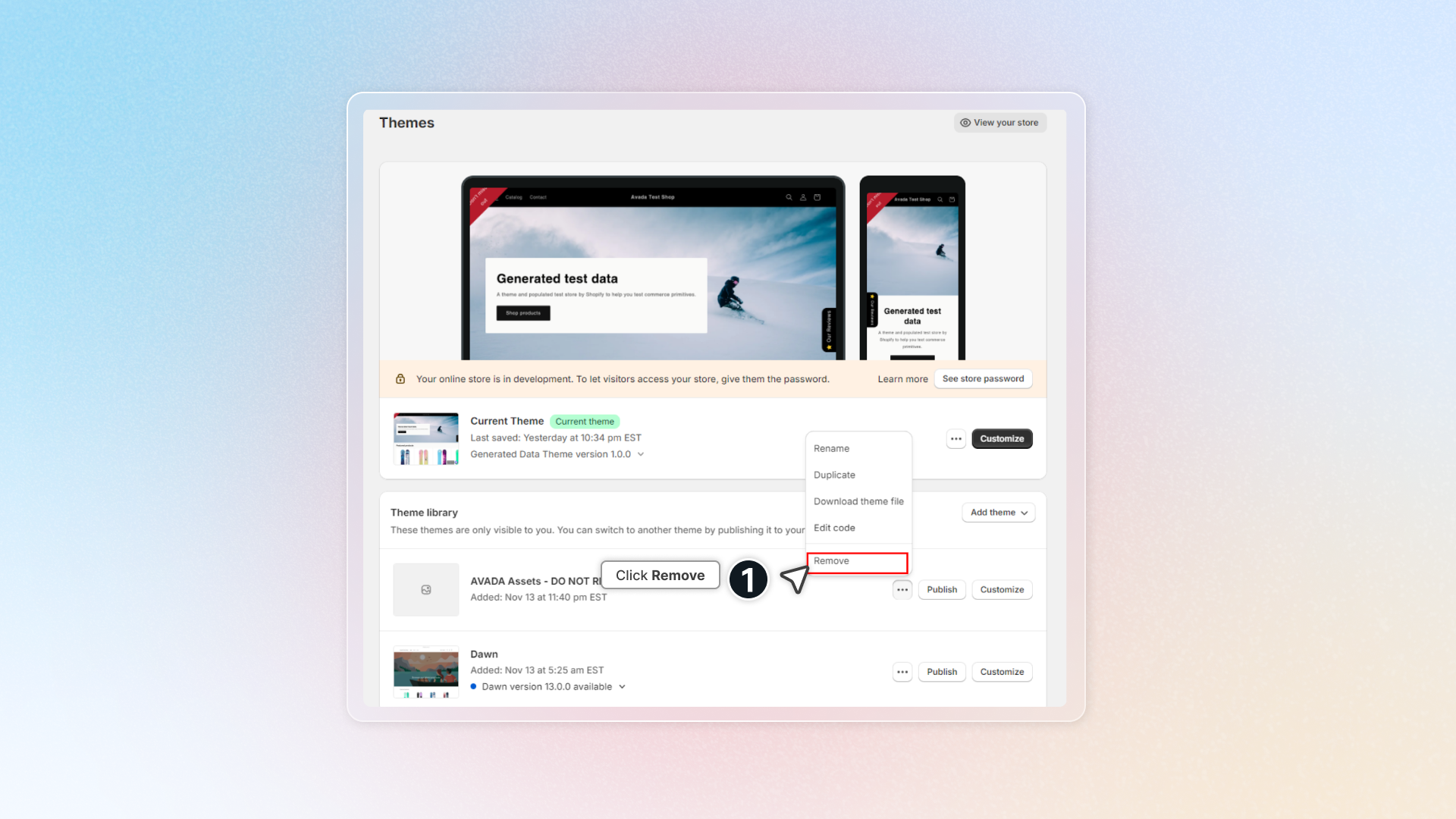 how to remove code after uninstalling 7