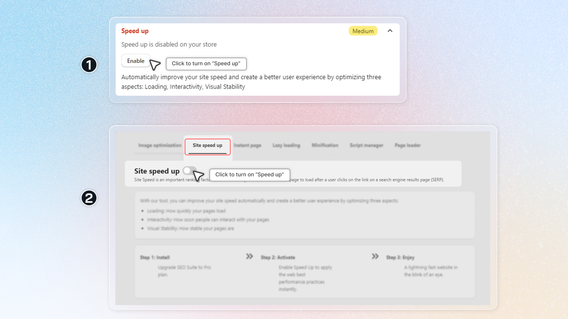 SEO checklist - how to speeed up